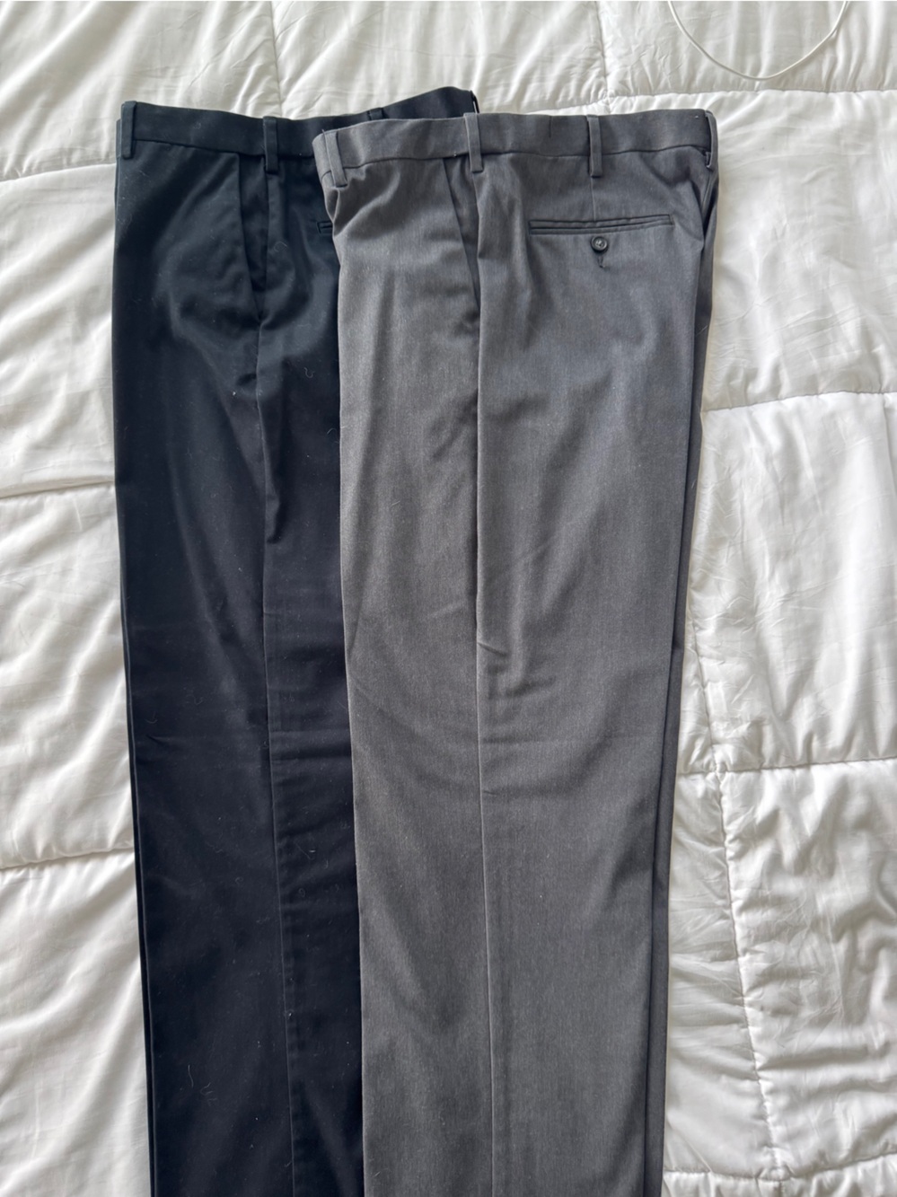 Croft and Barrow lot of 2 pairs of pants, size 34x32
